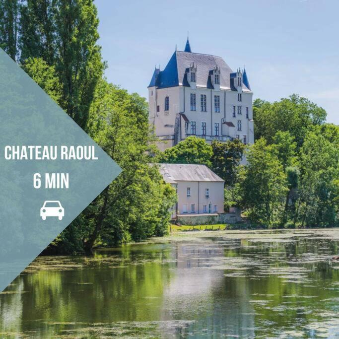 Le Paisible • Garage Privatif • Traversant • Calme Châteauroux Екстериор снимка